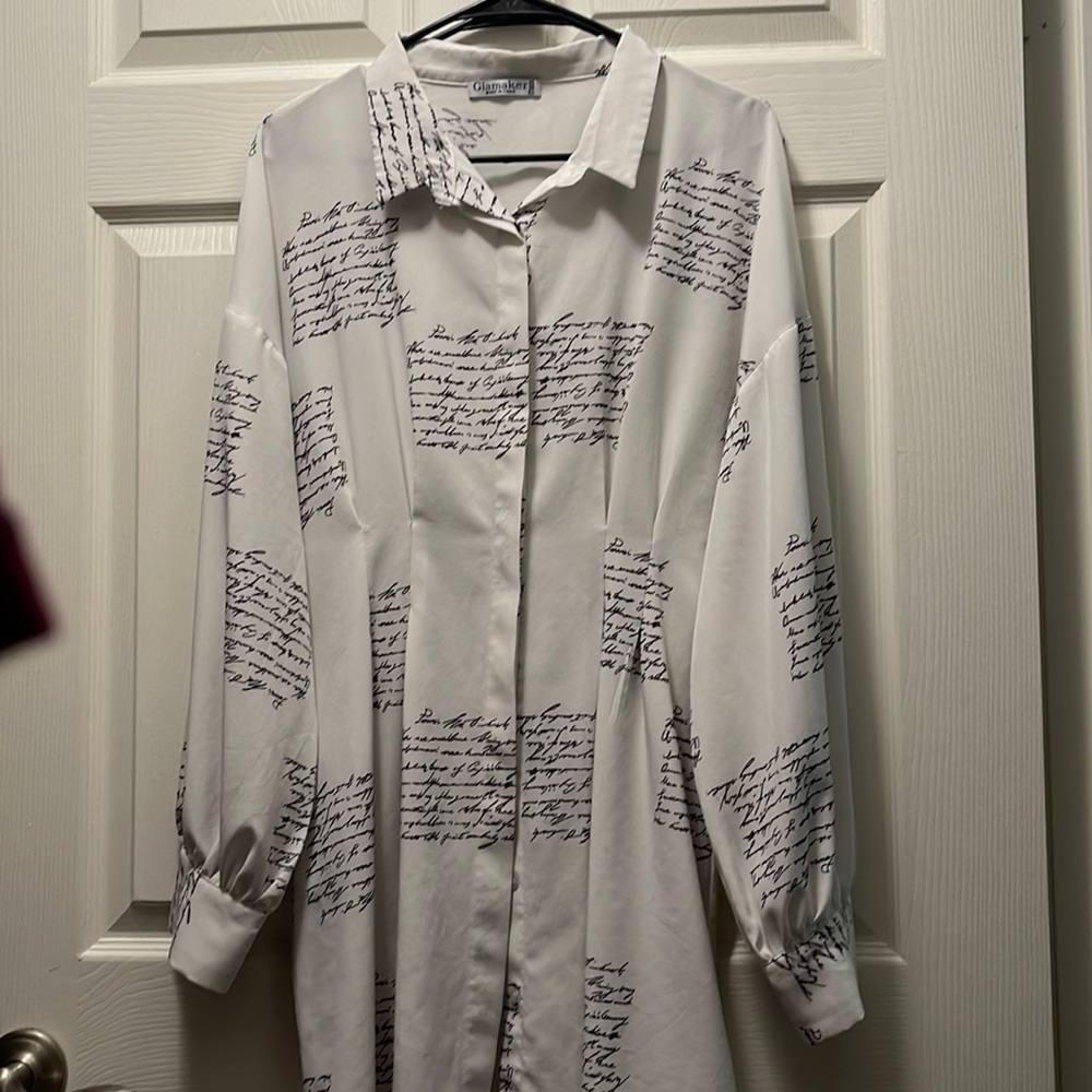 Business button up blouse